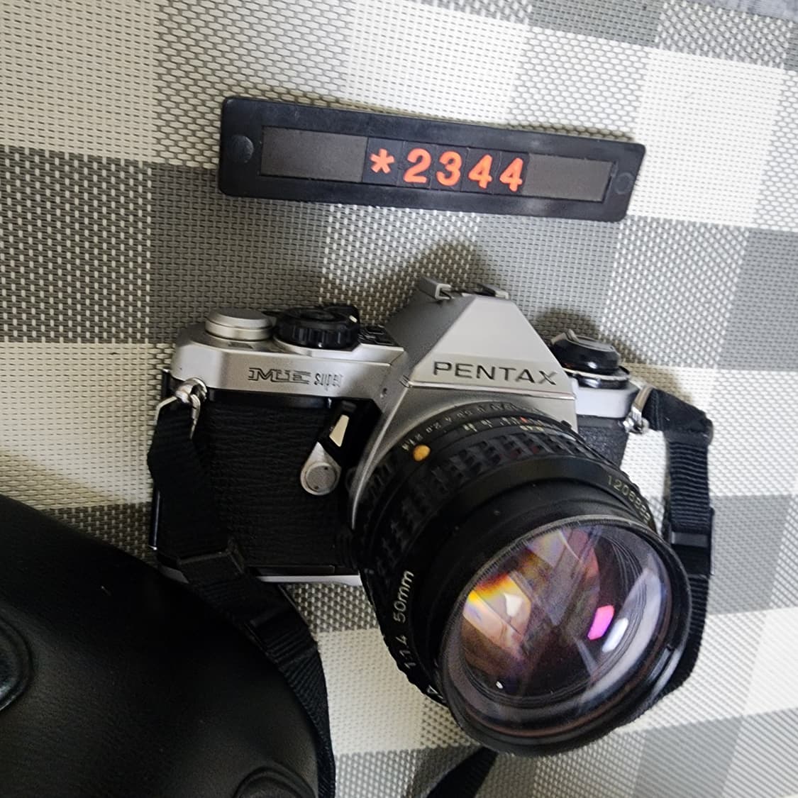 펜탁스 미슈퍼 필름카메라 실버바디 케이스포함 상품이미지2