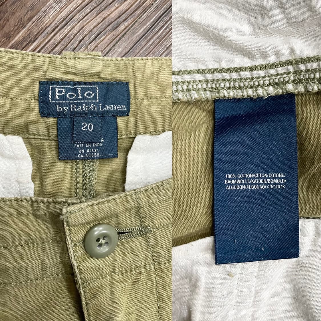 폴로 랄프로렌 RL67 유틸리티 버뮤다 카고 팬츠 반바지 상품이미지10