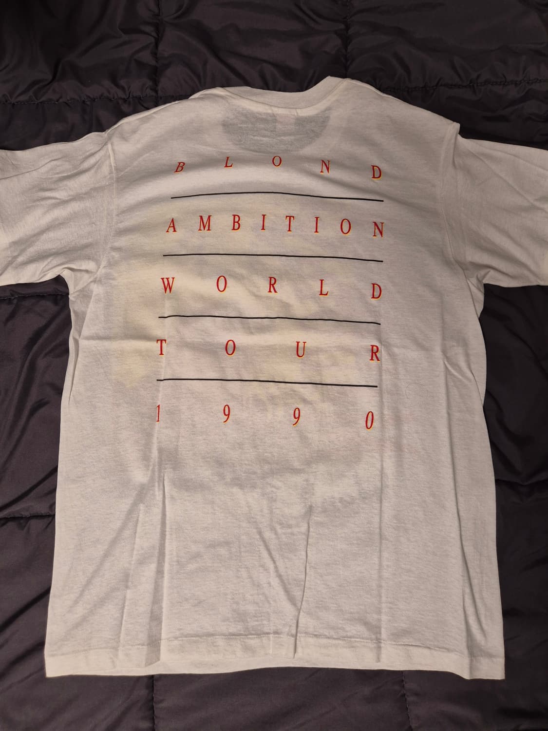 1990s 마돈나 Blond Ambition 월드투어 빈티지 밴드티 L 상품이미지3