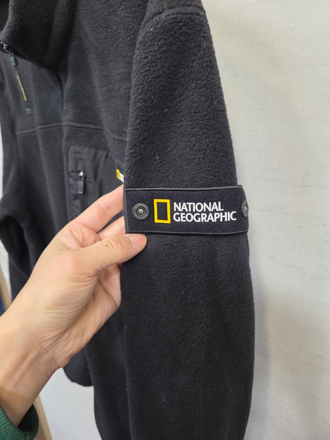 내셔널지오그래픽 패플 우븐 아웃포켓 플리스 집업자켓 xl xxl 상품이미지5