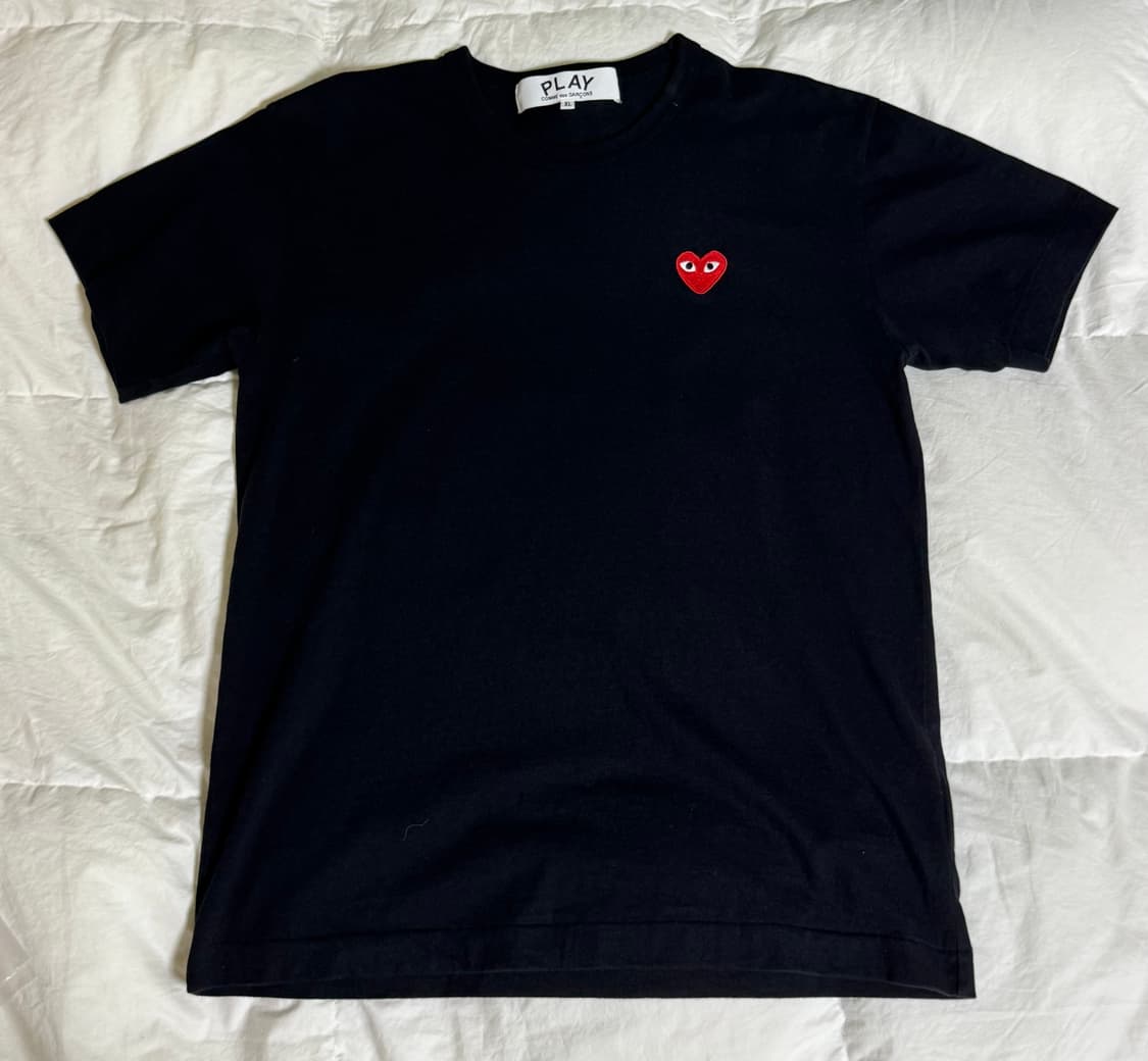 Play Comme des Garcons Red Heart T-Shirt 상품이미지2