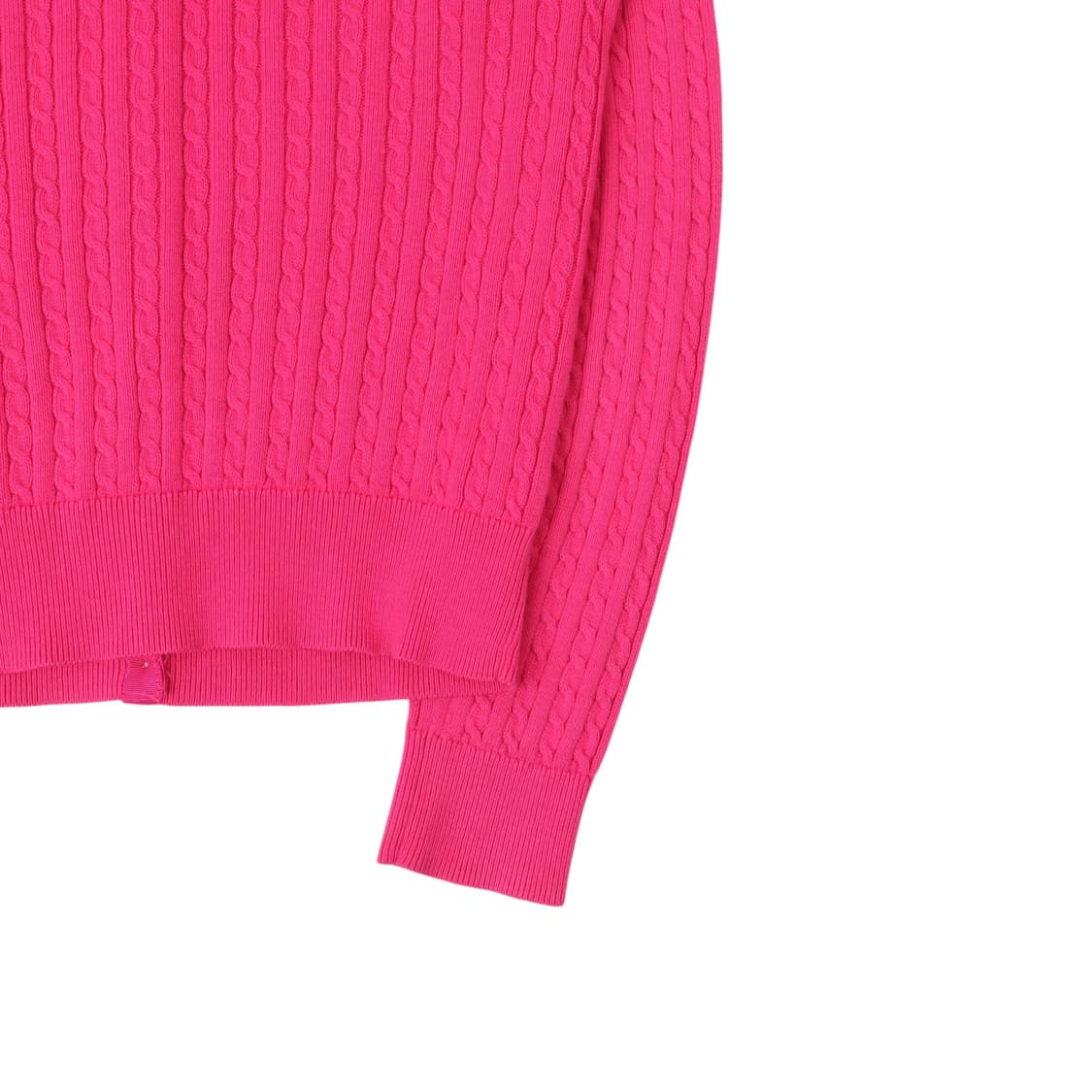 폴로 랄프로렌 핑크 케이블 니트 가디건 상품이미지7