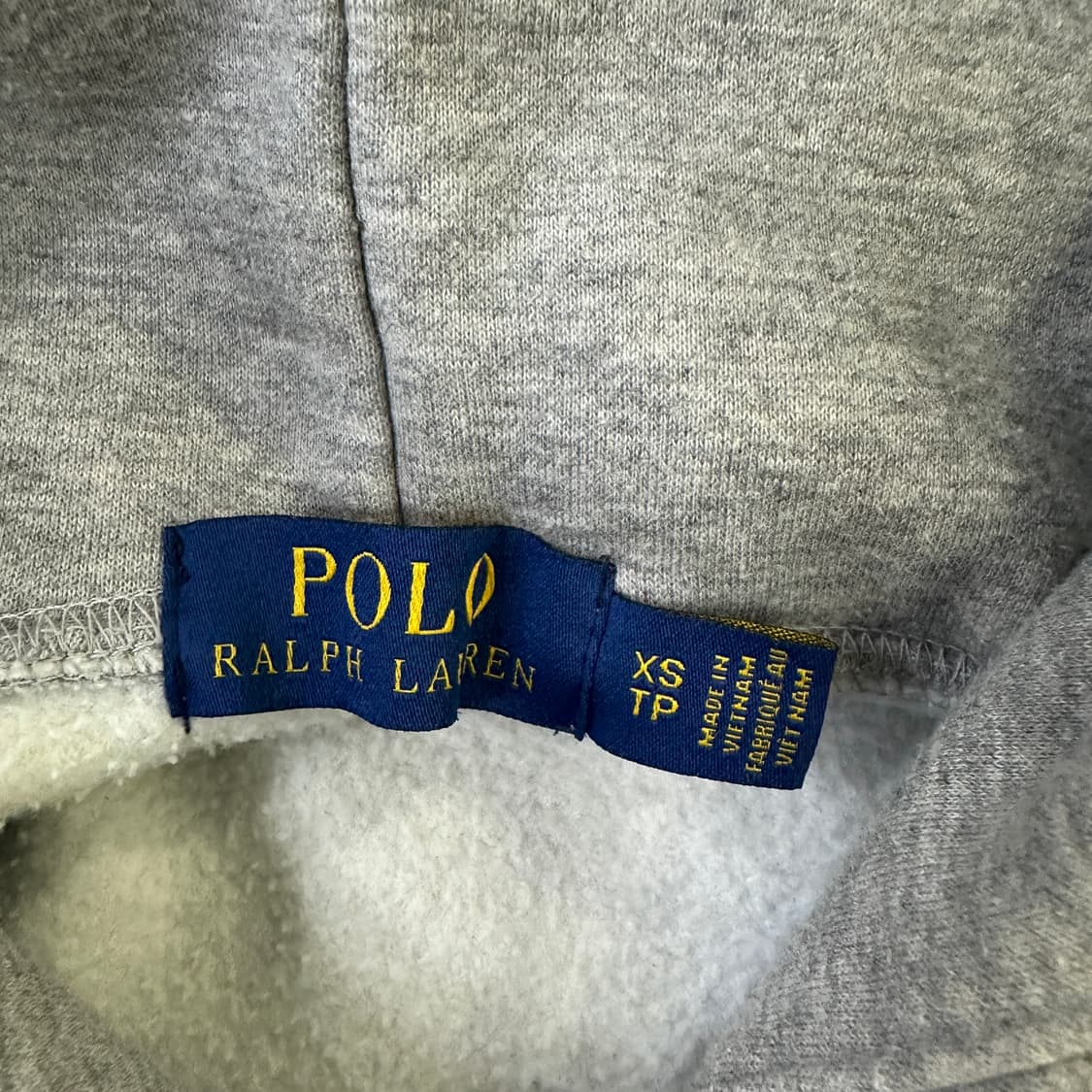 XS 폴로랄프로렌 그레이 후드티 0417D 상품이미지2