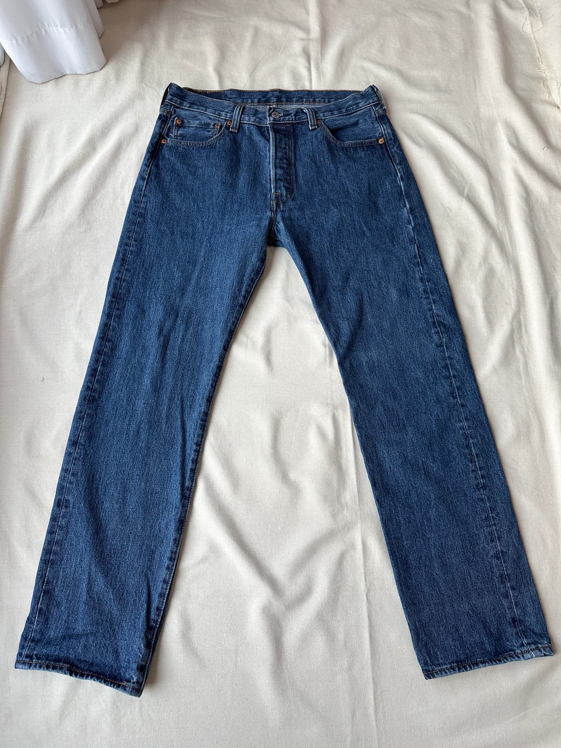리바이스 501 중청 데님팬츠 33 상품이미지1