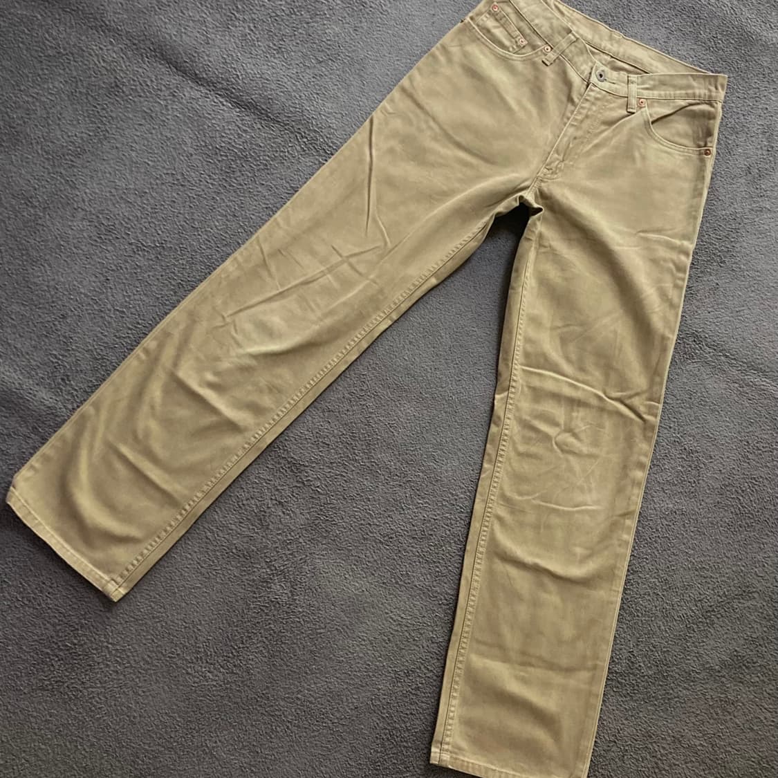 리바이스 502 베이지진 데님팬츠 31 - 33 상품이미지2
