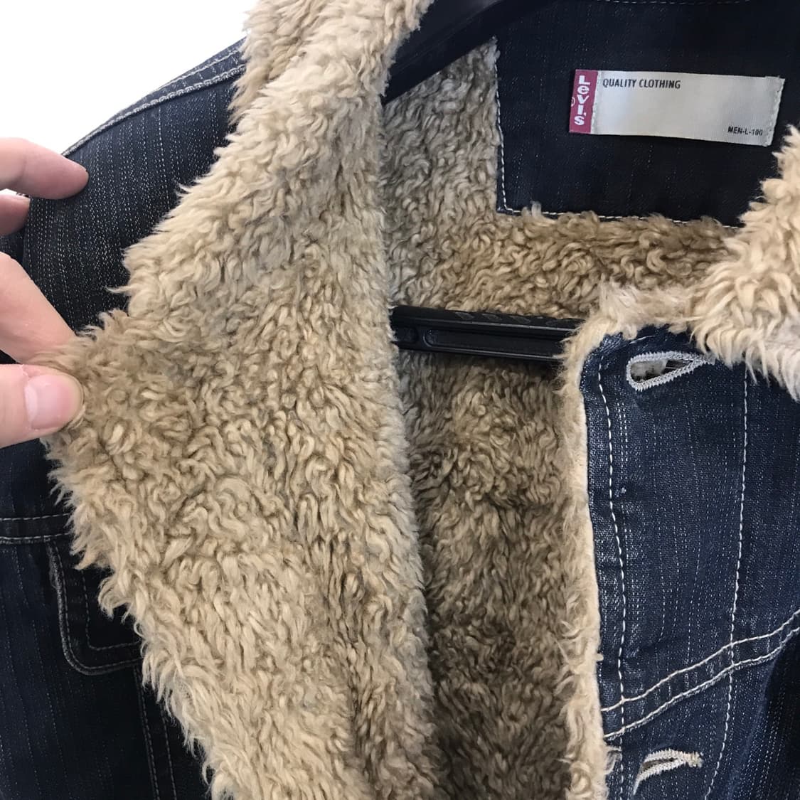 리바이스 00S 쉐르파 데님자켓 [L] 상품이미지5