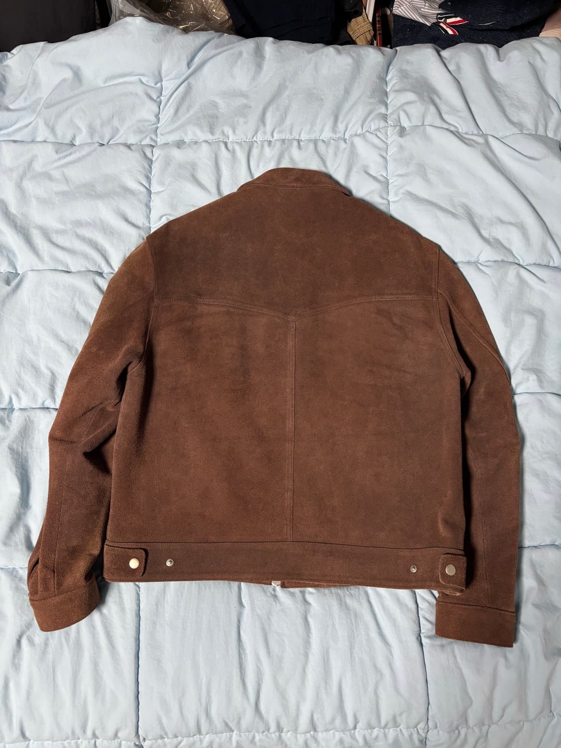 L) 토니웩 21fw 웨스턴 스웨이드 자켓 브라운 상품이미지3