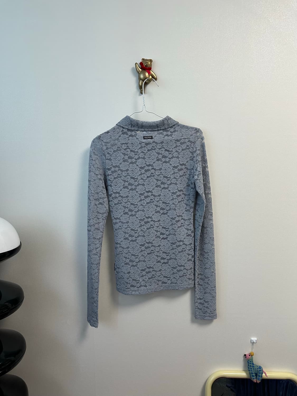 스컬프터 로즈 레이스 집업 - L Size 상품이미지3