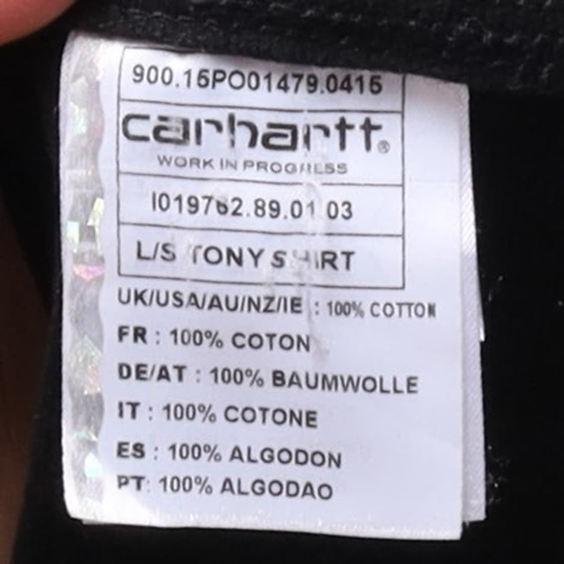 칼하트 Carhartt Tony Shirt 
 상품이미지8