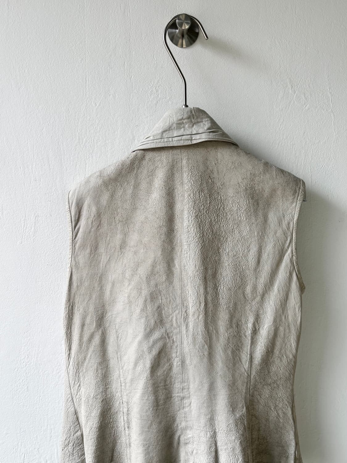 릭오웬스 07fw 램스킨 비대칭 하이넥 베스트 상품이미지7