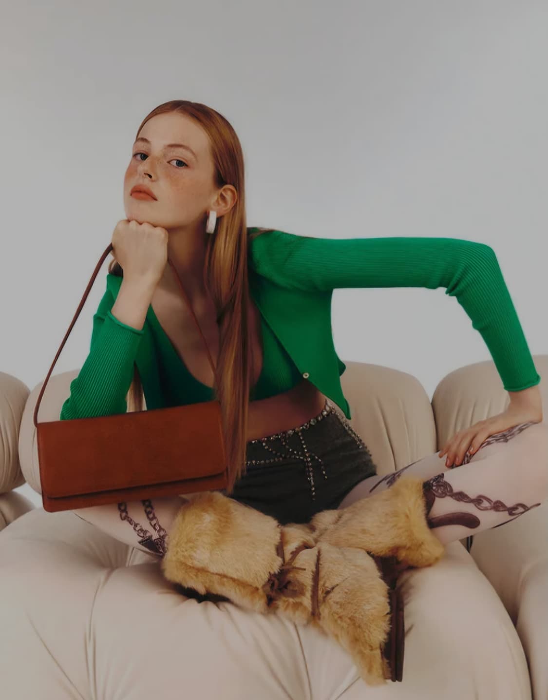 [새상품] 파인드카푸어 패티백 26 리자드 상품이미지2