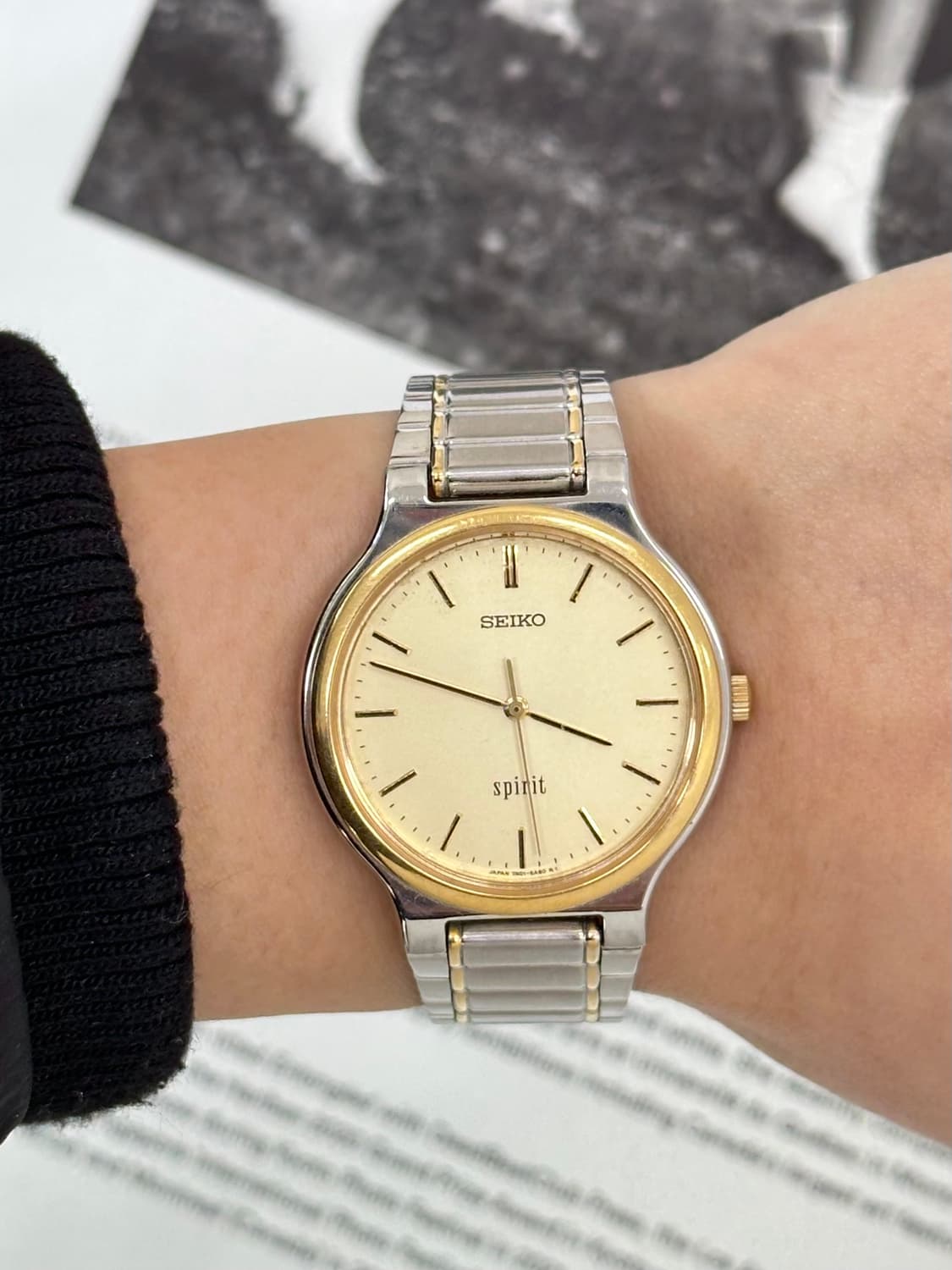세이코 스피릿 콤비 쿼츠 시계 상품이미지10