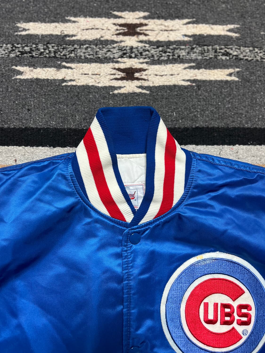 90‘s starter Chicago Cubs bomber jacket  상품이미지3