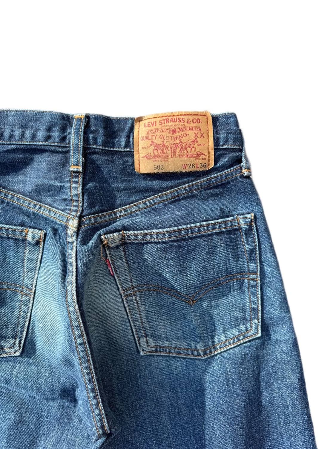 Levis 502 selvedge jeans (26) a.37 상품이미지4