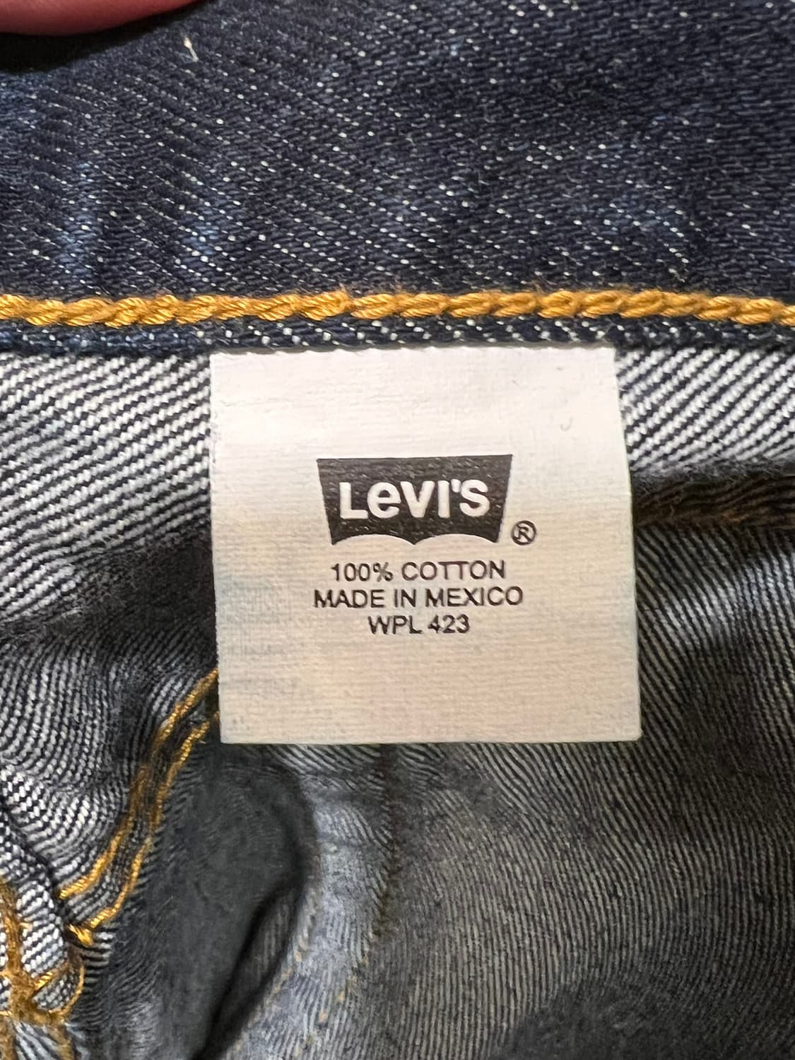 00's [32x32] 리바이스 501 스트레이트 핏 생지 데님 팬츠 상품이미지10