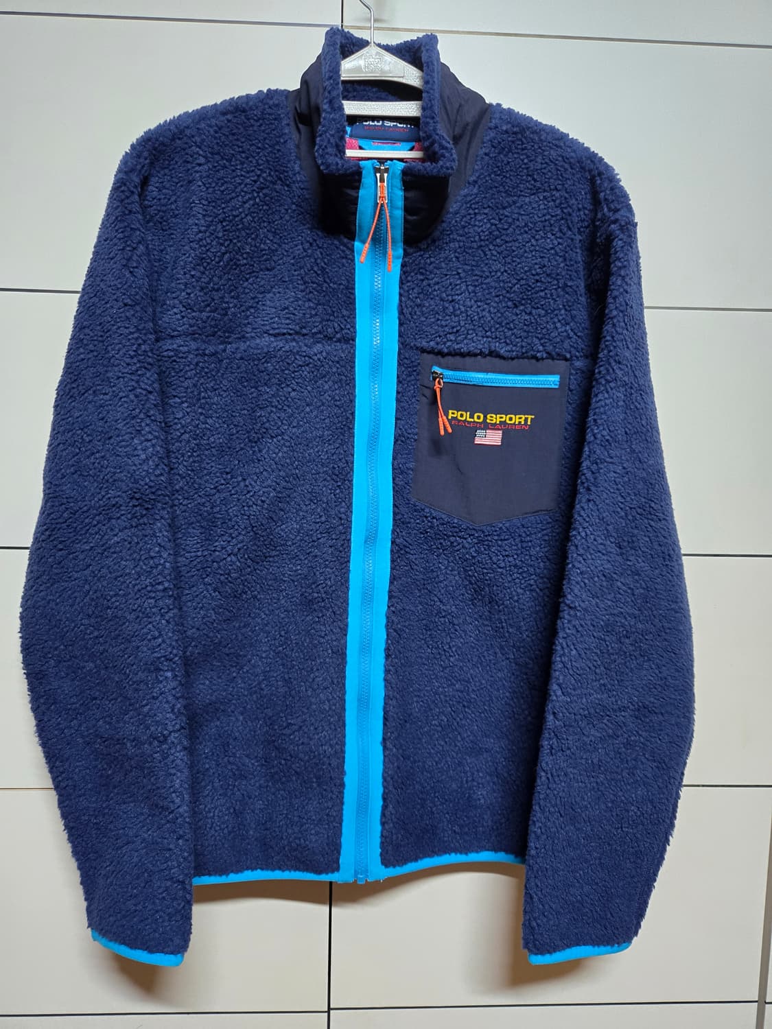 폴로 랄프로렌 스포츠 신형 큐알택 정품인증 플리스 집업 상품이미지2