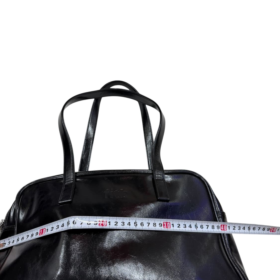 필인더블랭크 트라페즈 레더 숄더백 가방 블랙 상품이미지5