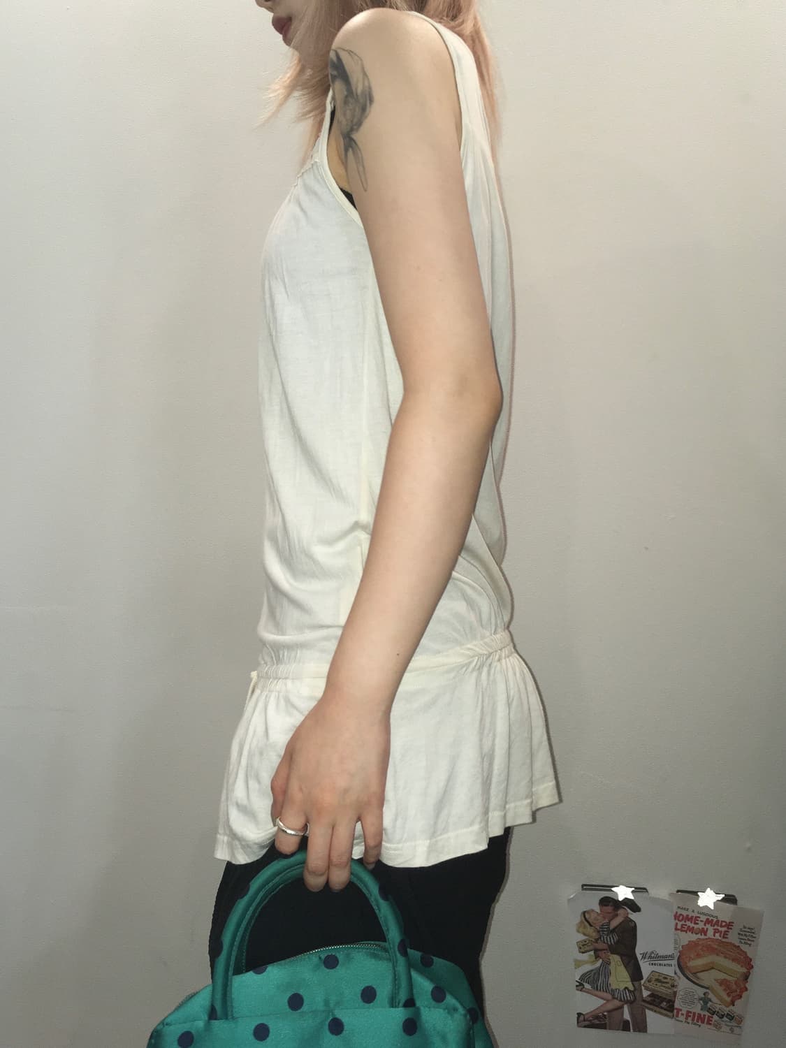 jpn vintage hachi lace sleeveless 상품이미지3
