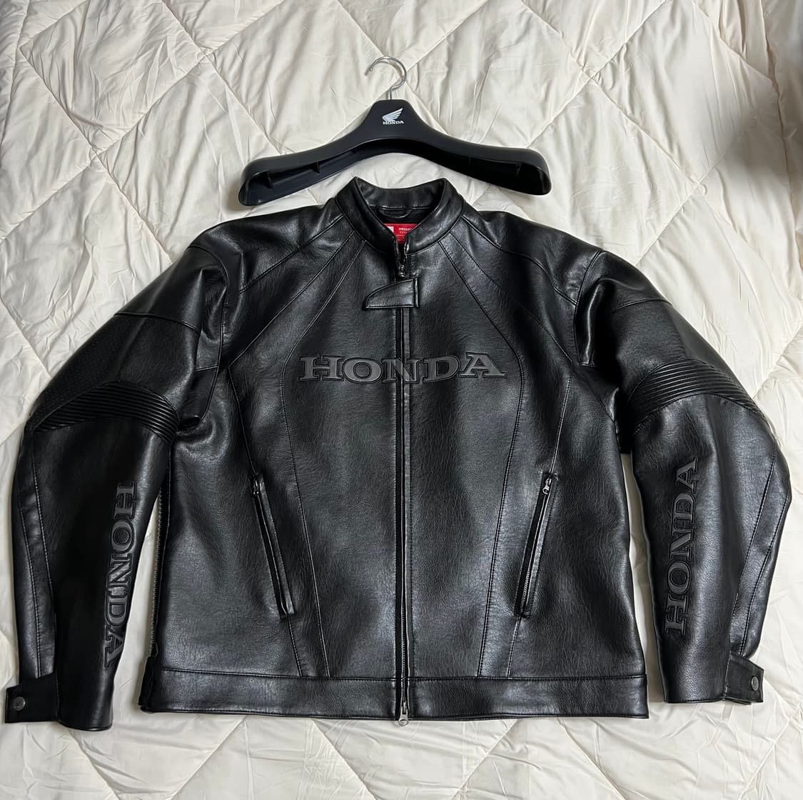 혼다 모터사이클 레더자켓 L사이즈 상품이미지1