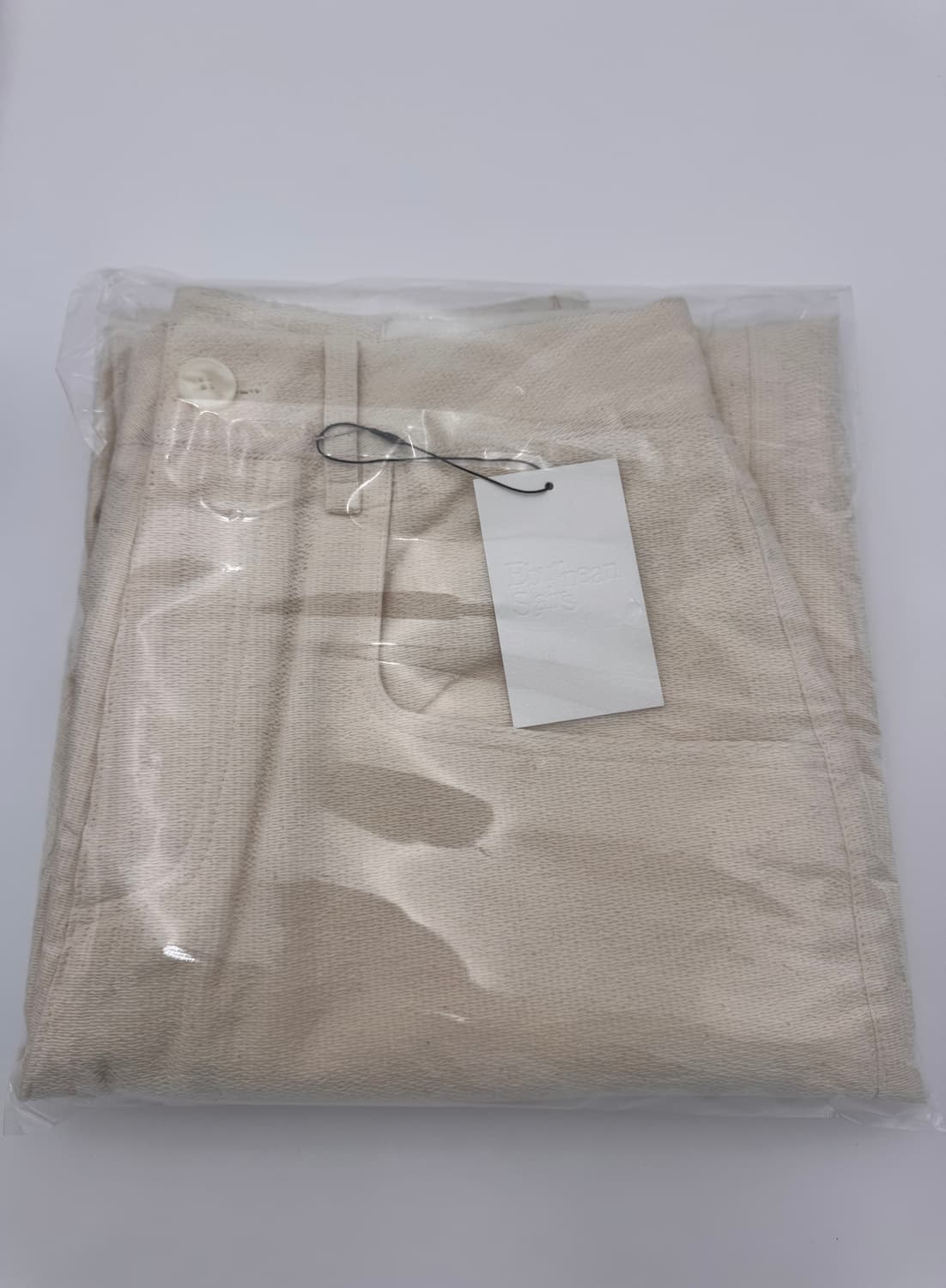 [새상품] yiyae 이예 코튼 팬츠 아이보리  상품이미지3