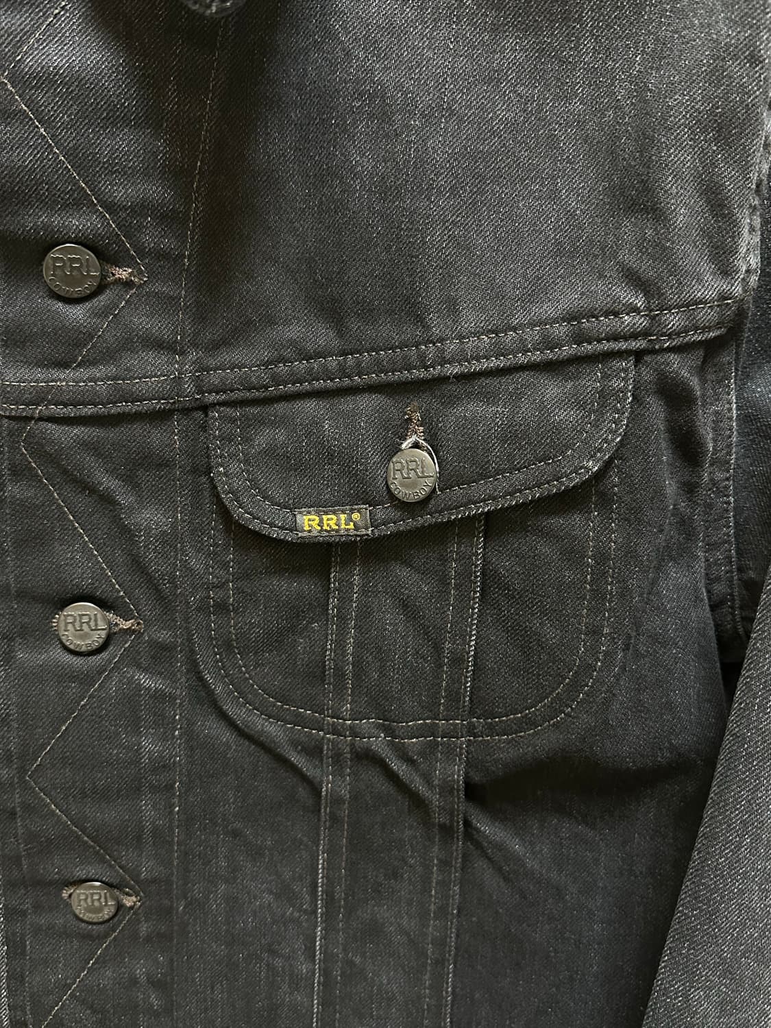 [M] RRL 더블알엘 Lot 271 트러커 데님 자켓 상품이미지2