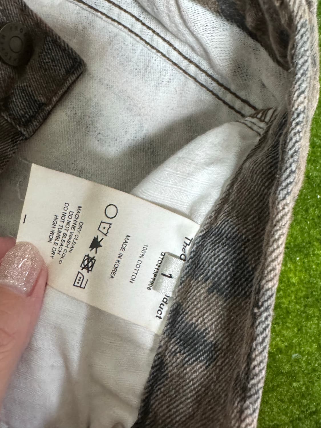 TheOpen Product 레오파드 부츠컷 데님 S 상품이미지6