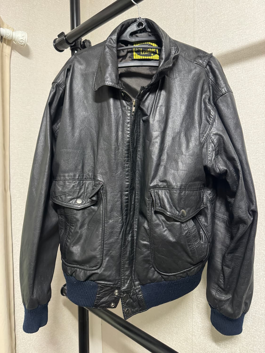 빈티지 가죽자켓 상품이미지1