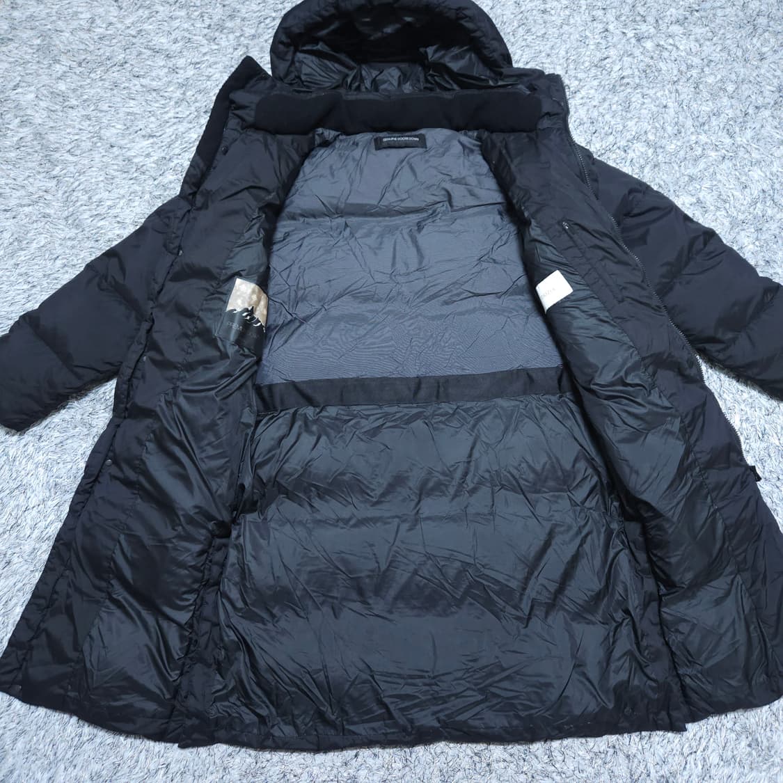 지오지아)100 남자 거위털롱패딩 구스롱패딩 / 왕눈이샵 상품이미지7