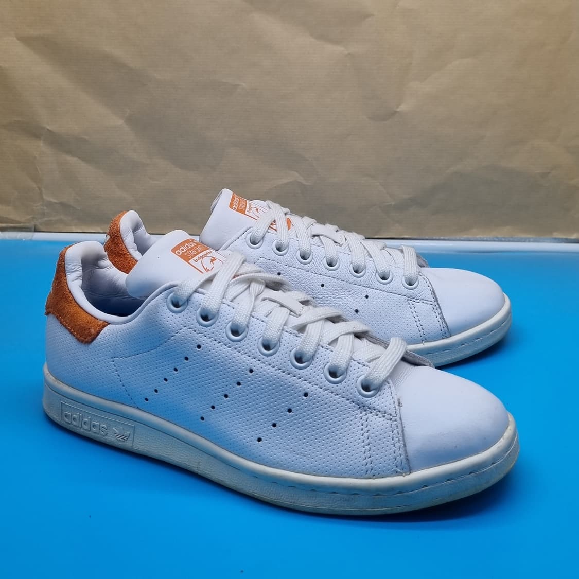 아디다스 스탠스미스 오렌지 여성스니커즈235  상품이미지1