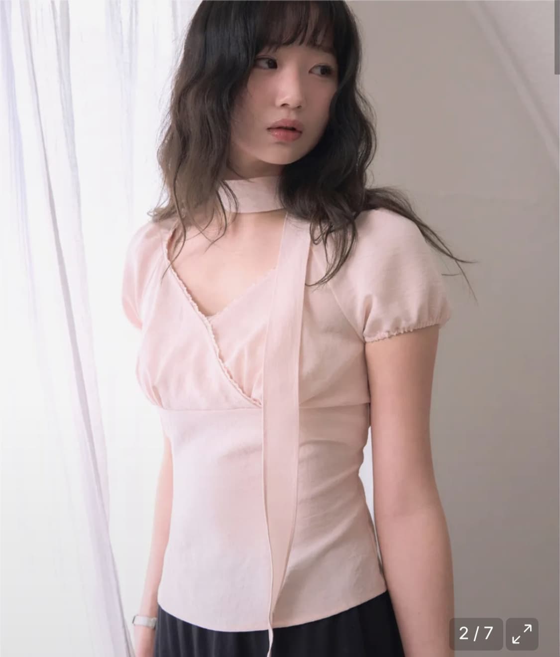 레이즈미야 코우키 타이 블라우스(새상품) 상품이미지1
