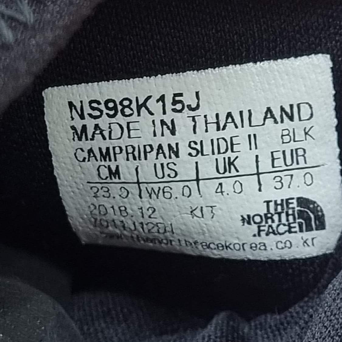 노스페이스 캠프리탄 여성슬리퍼230 상품이미지6