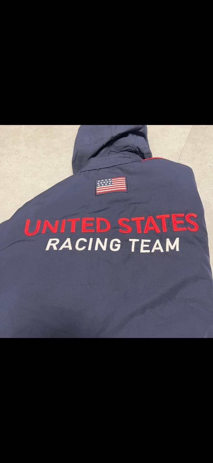 폴로 USA 레이싱팀 패딩점퍼자켓 네이비 L 상품이미지8