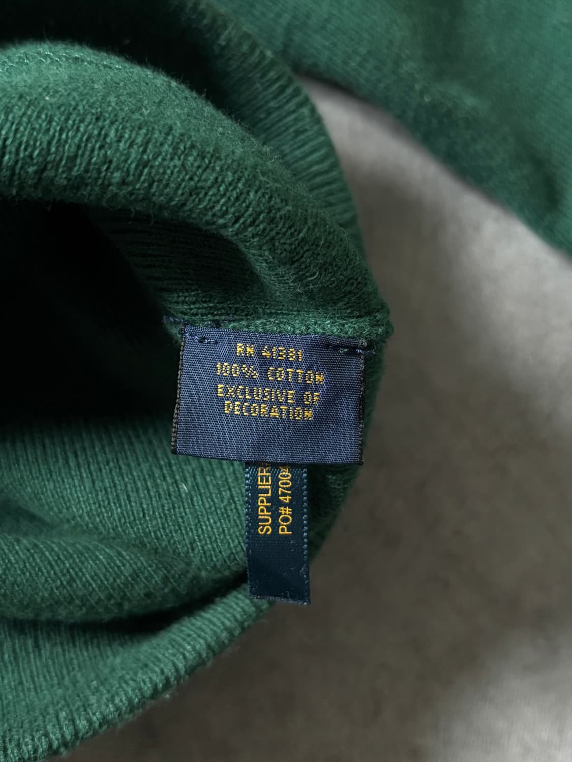 Polo 폴로 랄프로렌 딥그린 컬러 코튼 맨투맨 상품이미지7