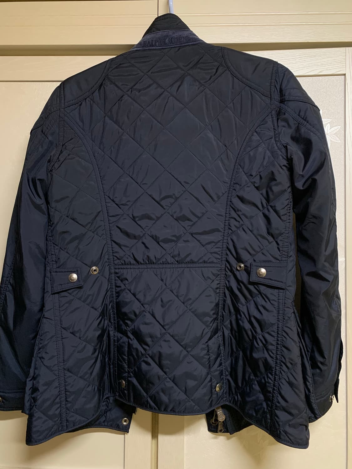 폴로 퀄팅 자켓 네이비 M 상품이미지3