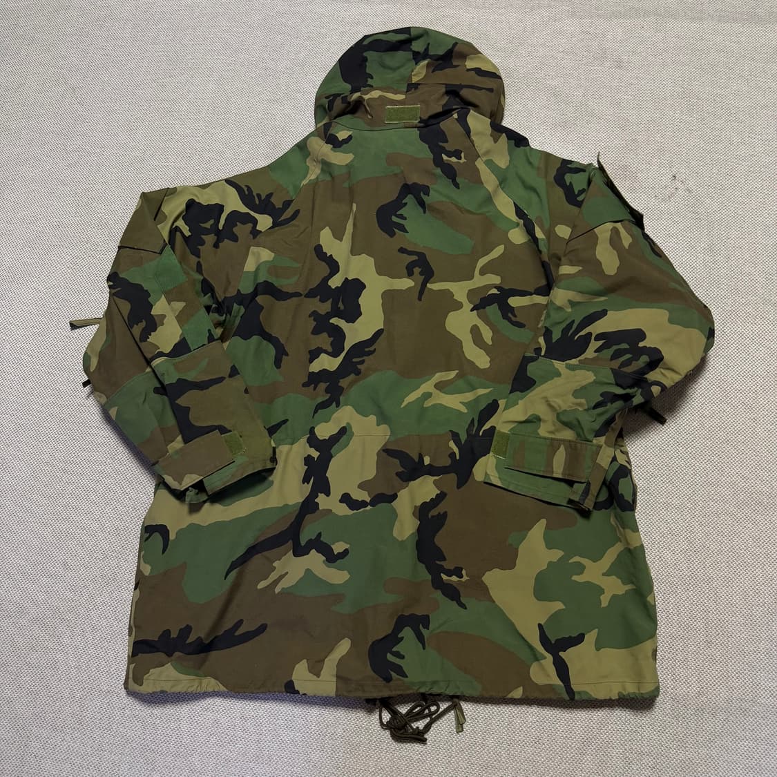 미군 우드랜드 카모 고어텍스 바람막이 자켓 상품이미지7