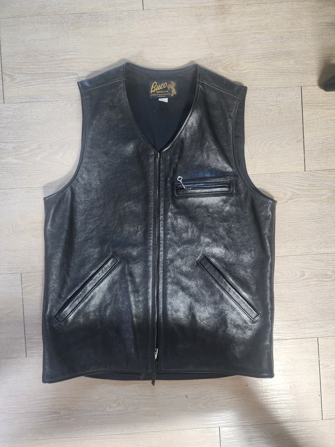 리얼 맥코이 부코 레더 베스트 40 상품이미지1