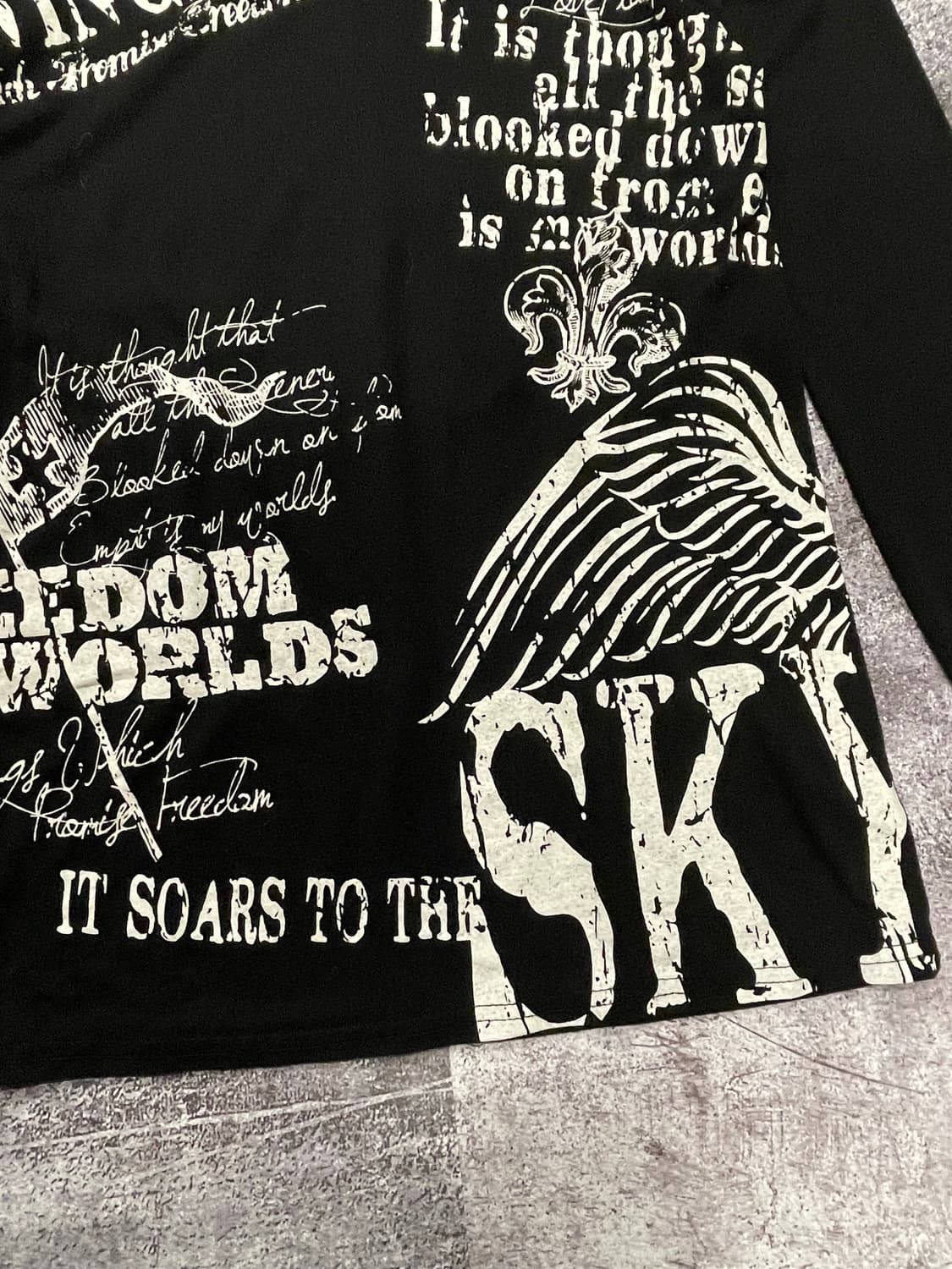 와투케 그런지 날개 롱슬리브 상품이미지5