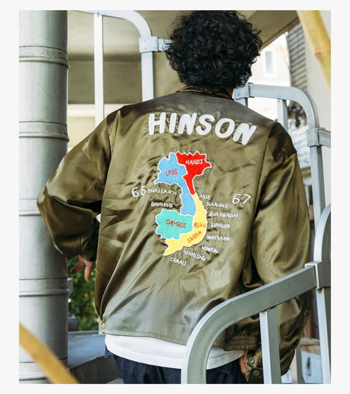 HINSON - 25SS FADE SOUVENIR JACKET 상품이미지4