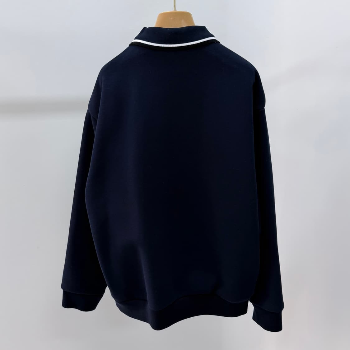 [S+급/38] 25SS 미우미우 본디드 피케 코튼 블루종 집업 자켓 상품이미지5