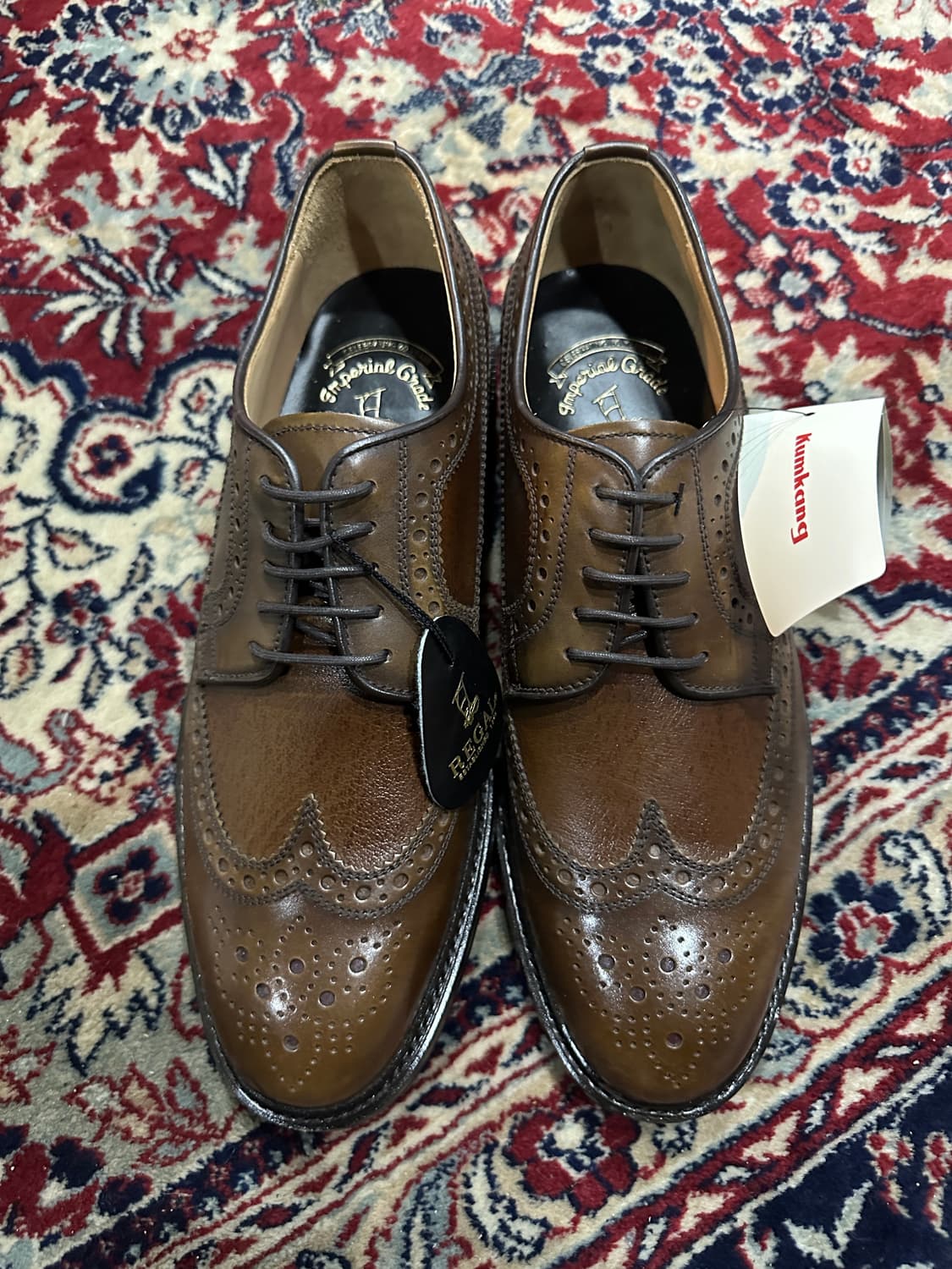 새제품 금강제화 리갈 윙팁부츠265 상품이미지2