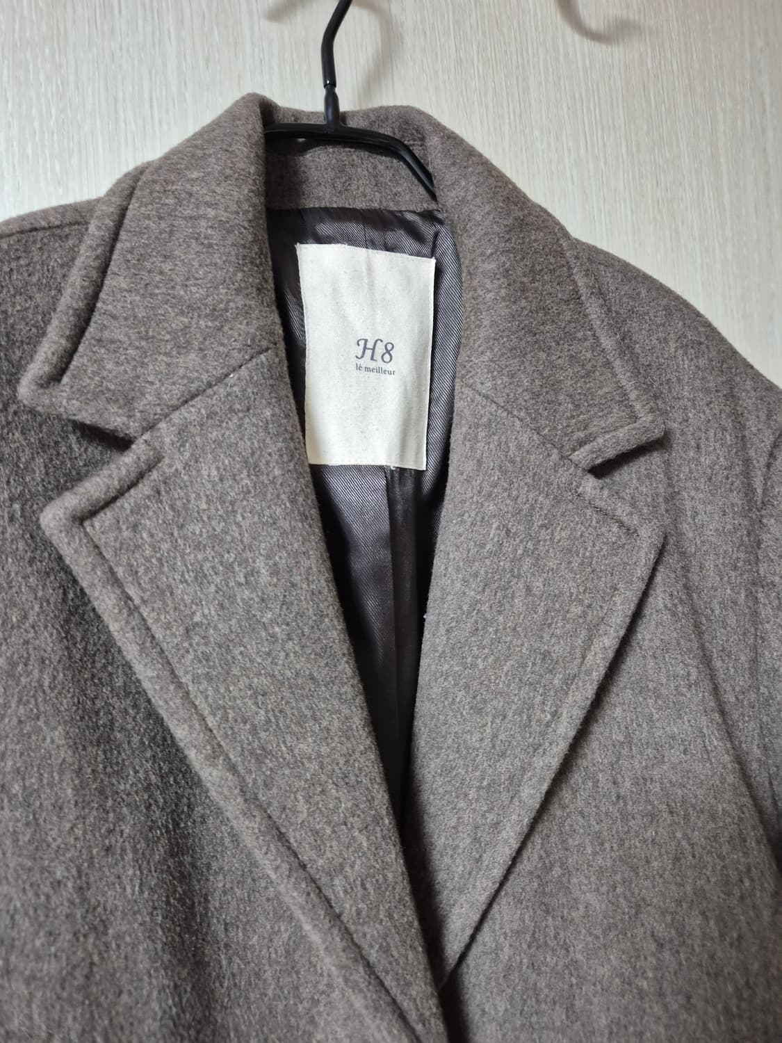 H8  에이치에이트 캐시미어 롱코트 어나더 코트 상품이미지7