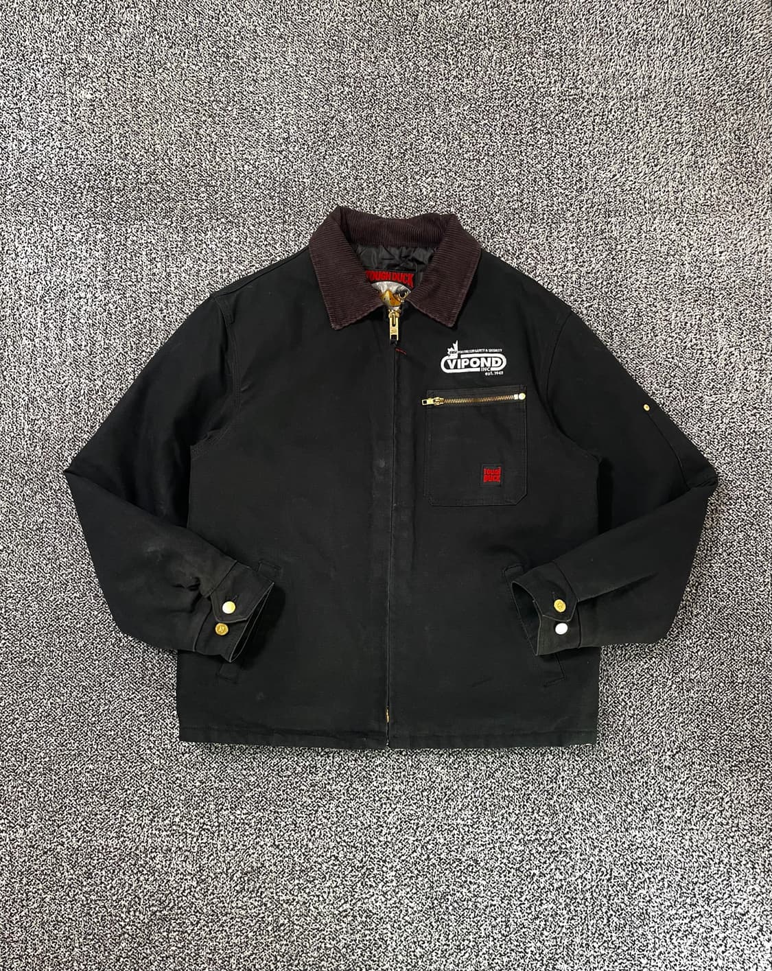 빈티지9. 터프덕 Tough Duck 워크웨어 디트로이트 자켓 데님 점퍼 상품이미지1