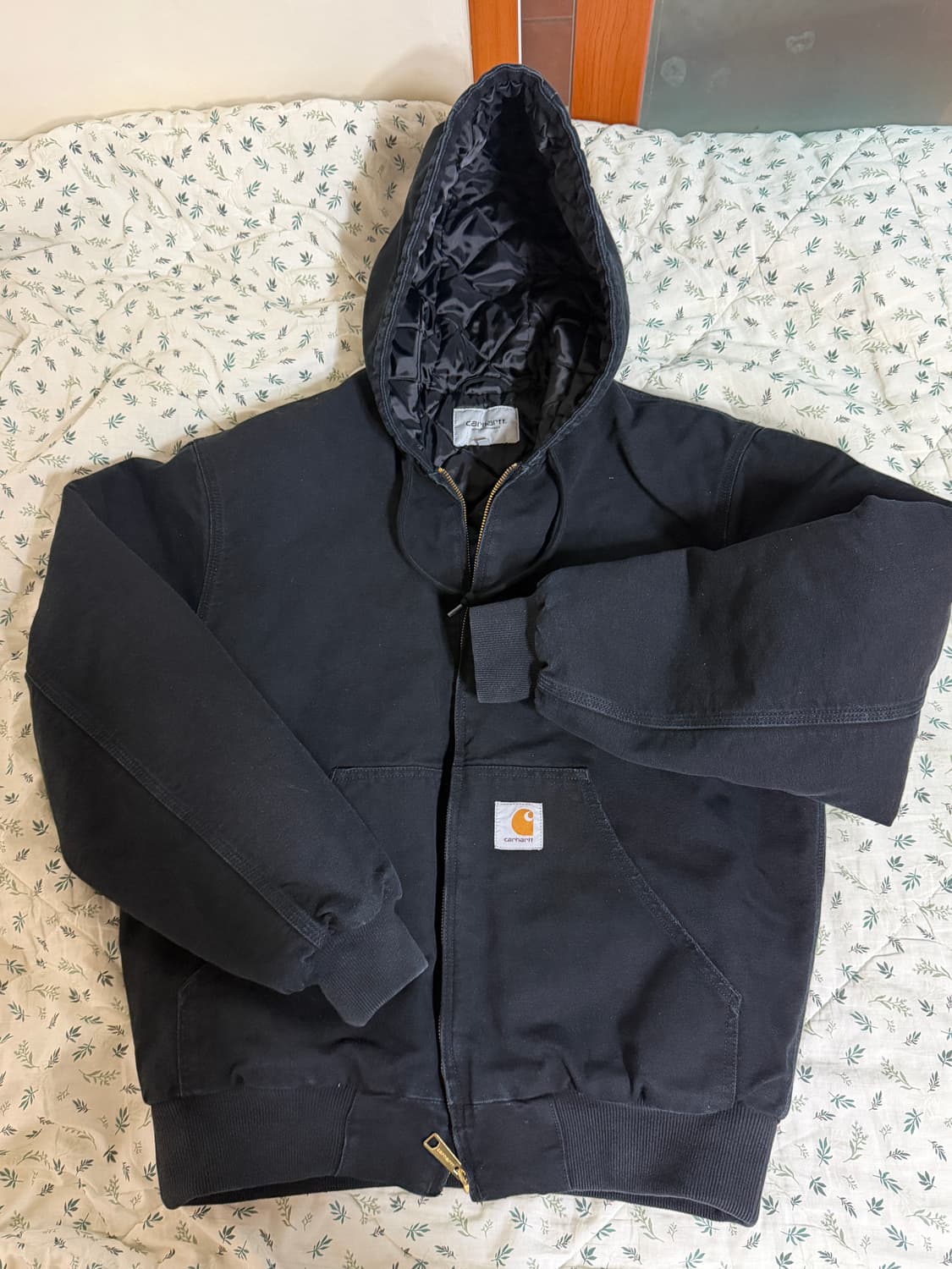 [S] 칼하트WIP 액티브 자켓 블랙 상품이미지1