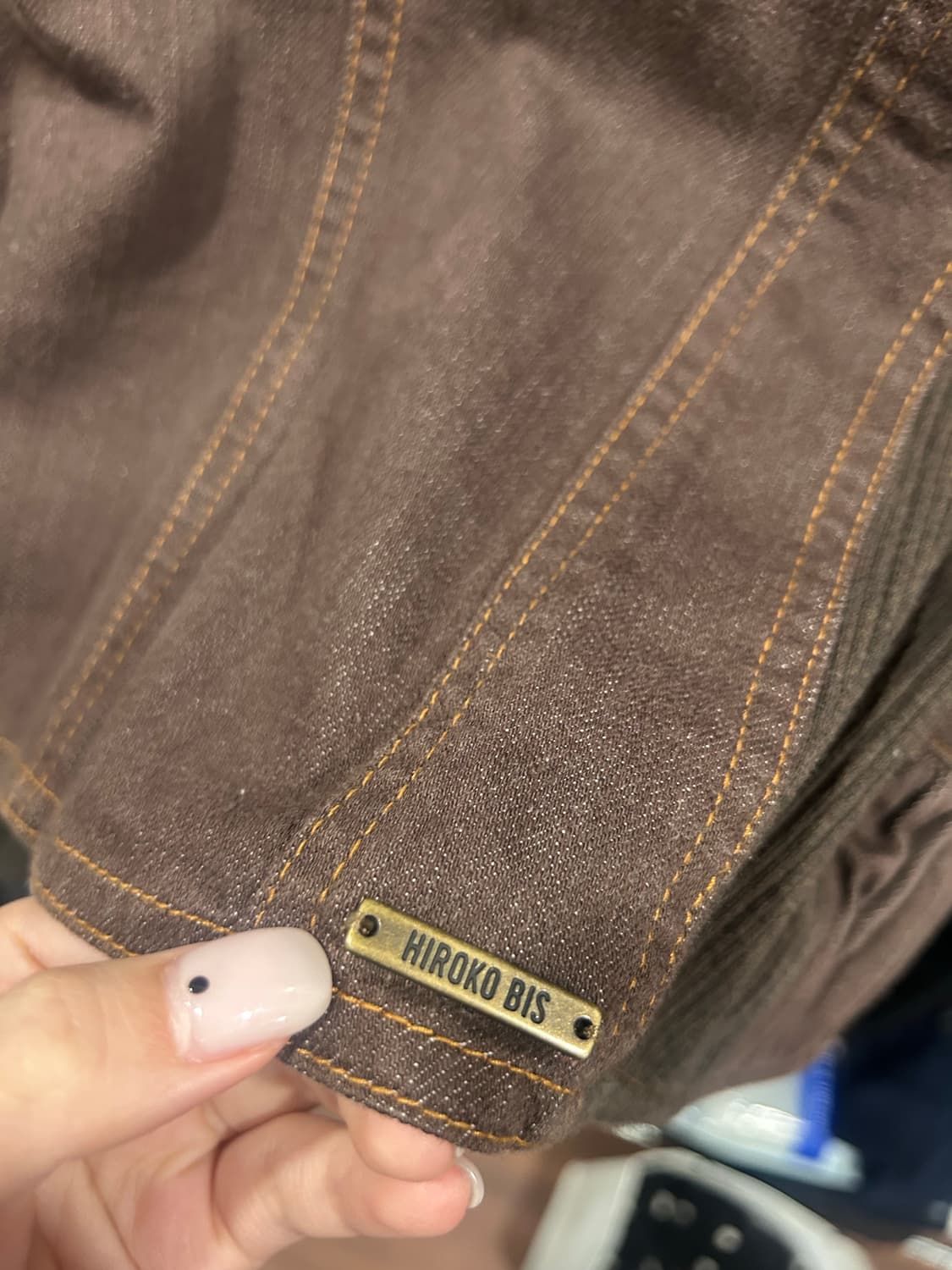 Essentiel HIROKO BIS 히로코 비스 브라운데님 자켓 상품이미지3