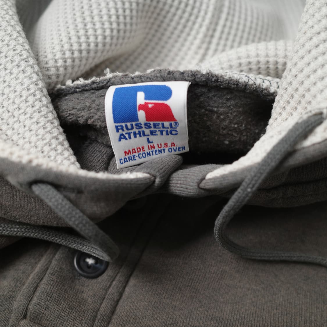 1990's Russell Big Logo Hoodie 상품이미지4