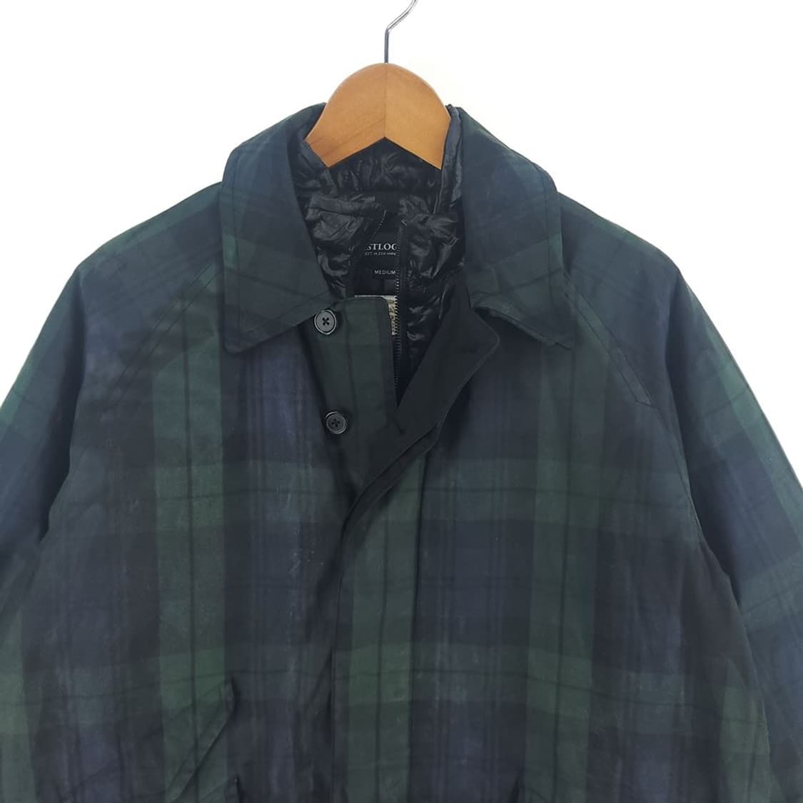 [남M]이스트로그 왁스드 폴리충전 패딩 코트[Y5C-039] 상품이미지2