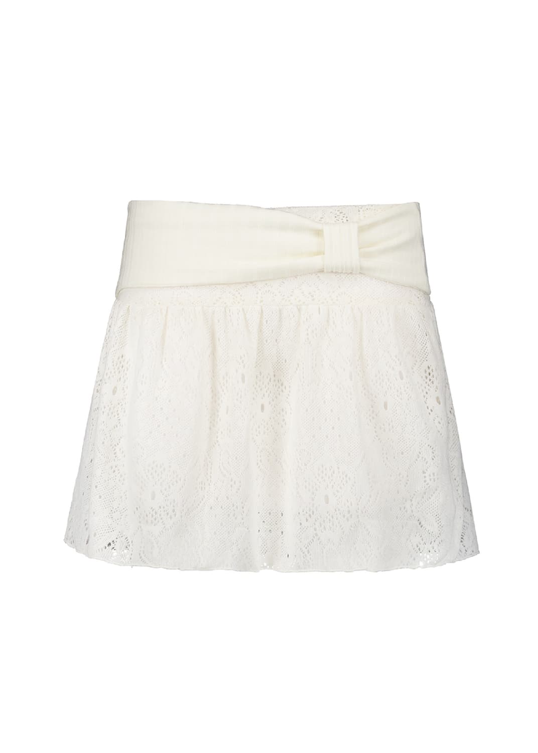 포어링 MIDI SKIRT [IVORY] 상품이미지1