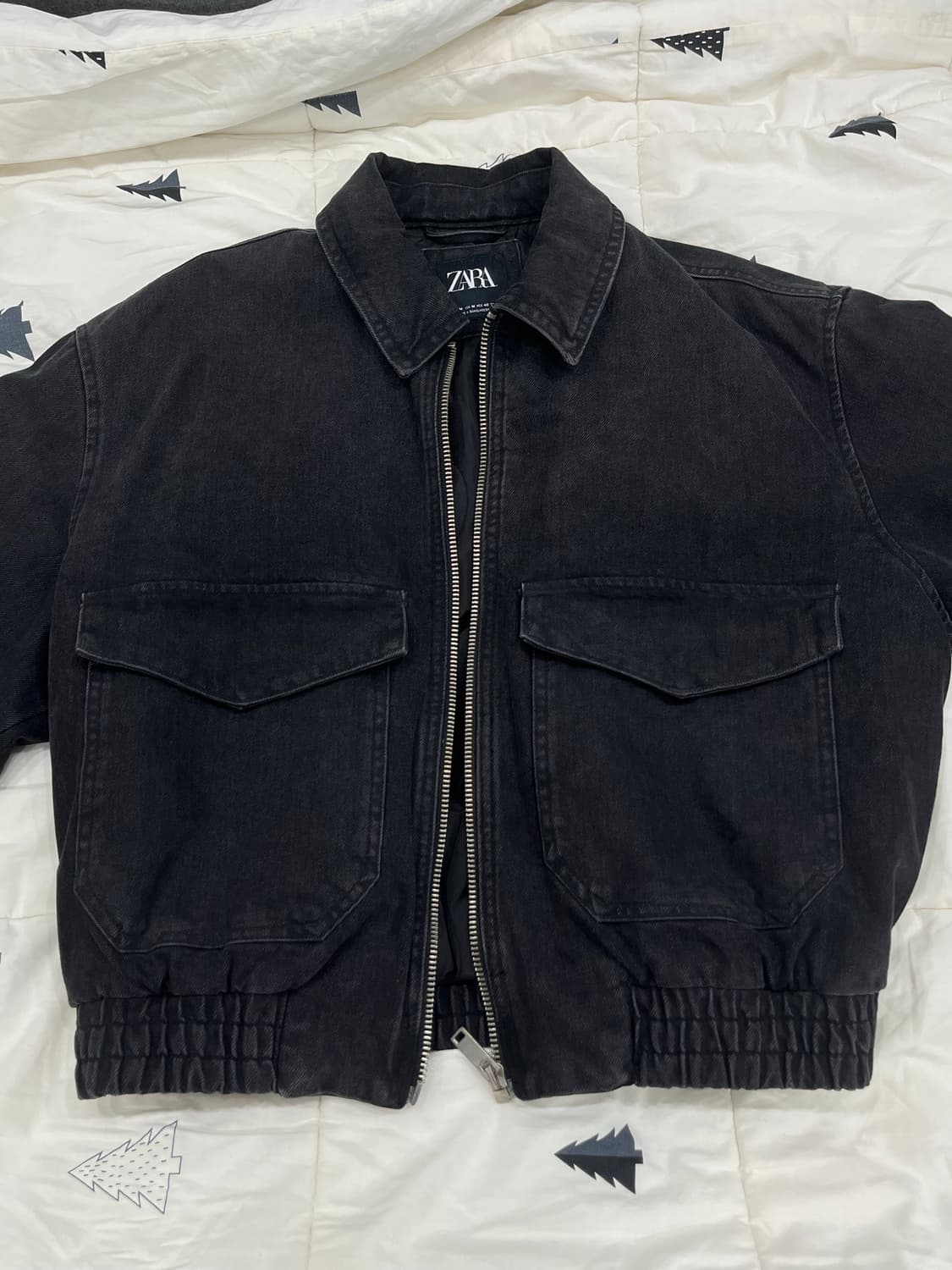 자라 빅 포켓 데님자켓 상품이미지2