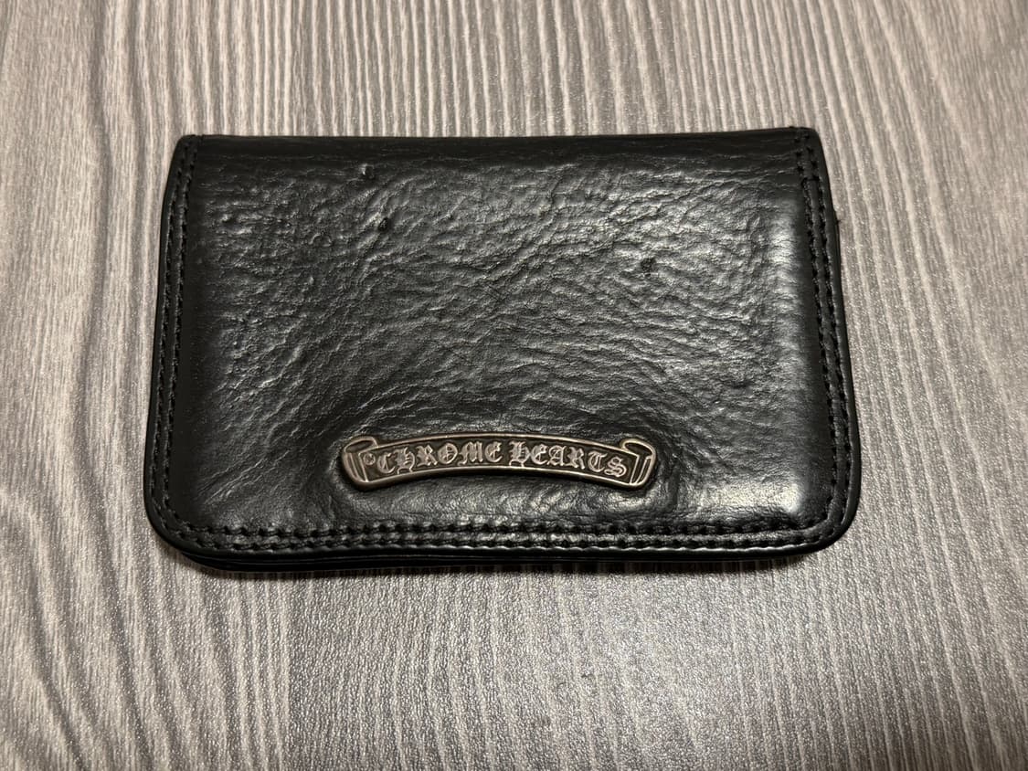 크롬하츠 스크롤라벨 카드지갑 상품이미지2