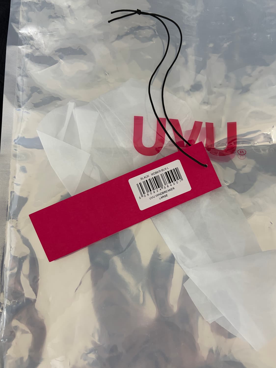 (L) UVU 울트라라이트 윈드브레이커 블랙 상품이미지6